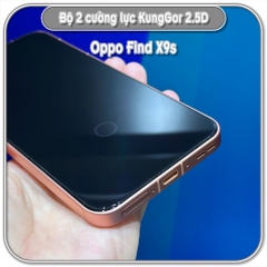 Bộ 2 Cường lực KungGor cho Oppo Find X9 - Find X9S