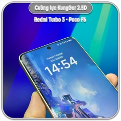 Bộ 2 Cường lực KungGor cho Redmi Turbo 3 - Poco F6