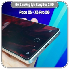 Bộ 2 Cường lực KungGor cho Redmi Poco X6 - X6 Pro