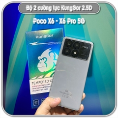 Bộ 2 Cường lực KungGor cho Redmi Poco X6 - X6 Pro
