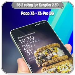 Bộ 2 Cường lực KungGor cho Redmi Poco X6 - X6 Pro