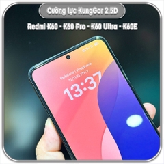 Bộ 2 miếng Cường lực KungGor cho Redmi K60 - K60 Pro - K60 Ultra - K60E