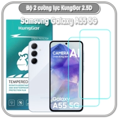 Bộ 2 Cường lực KungGor cho Samsung Galaxy A55 5G