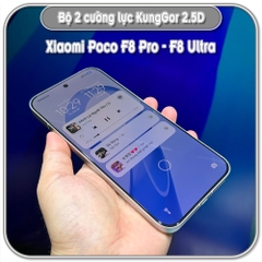 Bộ 2 Cường lực KungGor cho Poco F8 Pro - Redmi K90 / Poco F8 Ultra - K90 Pro Max