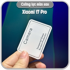 Cường lực màn sau cho Xiaomi 17 Pro - 17 Promax