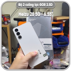 Cường lực Meizu 20 5G, GOR trong 2.5D bộ 2 miếng