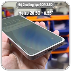 Cường lực Meizu 20 5G, GOR trong 2.5D bộ 2 miếng