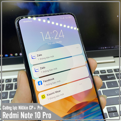 Kính cường lực Nillkin CP+ PRO cho Xiaomi Redmi Note 10 Pro - FULL viền đen