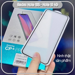 Kính cường lực Nillkin CP+ PRO cho Xiaomi Redmi Note 10S - Note 10 4G - FULL viền đen