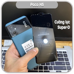 Cường lực Poco M5, Super D Full viền Đen MIETUBL