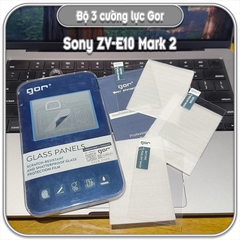 Cường lực Sony ZV-E10 M2, GOR trong 2.5D bộ 3 miếng