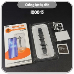 Cường lực trong cho Vivo IQOO 13, không viền đen kèm khung tự dán