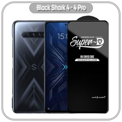 Kính cường lực Super D Xiaomi Black Shark 4 - 4 Pro Full viền Đen MIETUBL