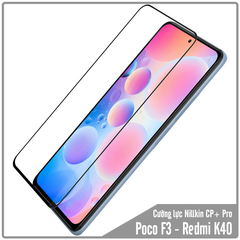 Kính cường lực Nillkin CP+ PRO cho Xiaomi Poco F3 - Redmi K40 FULL viền đen