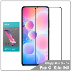 Kính cường lực Nillkin CP+ PRO cho Xiaomi Poco F3 - Redmi K40 FULL viền đen