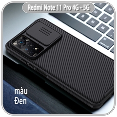 Ốp lưng cho Redmi Note 11 Pro - Note 12 Pro 4G, Nillkin CamShield che camera