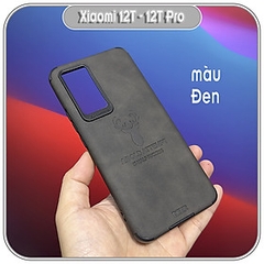 Ốp lưng cho Xiaomi 12T - 12T Pro, giả da hươu