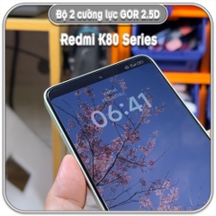 Cường lực Redmi K80 Series, GOR trong 2.5D bộ 2 miếng