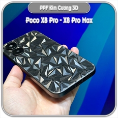 Dán PPF kim cương 3D mặt lưng cho Poco X8 Pro - X8 Pro Max / Redmi Turbo 5 - Turbo 5 Max