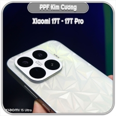 Dán PPF kim cương 3D mặt lưng cho Xiaomi 17T - 17T Pro