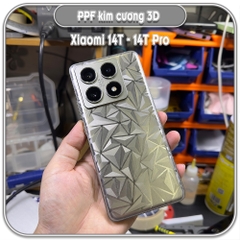 Dán PPF lưng 3D kim cương Xiaomi 14T - 14T Pro