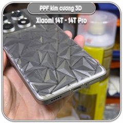 Dán PPF lưng 3D kim cương Xiaomi 14T - 14T Pro