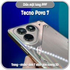 Dán PPF mặt lưng cho Tecno Pova 7