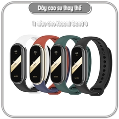 Dây cao su cho Xiaomi Band 8 - 9 Mijobs