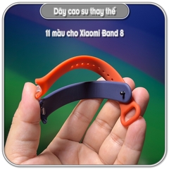 Dây cao su cho Xiaomi Band 8 - 9 Mijobs