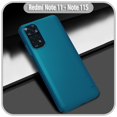 Ốp lưng cho Xiaomi Redmi Note 11 - Note 11S Frosted Shield nhựa PC cứng Nillkin , nhám hạn chế vân tay - hàng nhâp khẩu