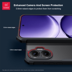Ốp chống sốc Xundd Poco F7 - Redmi Turbo 4 Pro, lưng PC không bị ố vàng