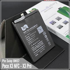 Pin Suiqi Li-ion thay thế cho Xiaomi Poco X3 NFC - Poco X3 Pro BN57 5200mAh