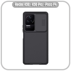 Ốp lưng cho Xiaomi Redmi K50 - K50 Pro Nillkin CamShield Pro che camera
