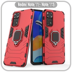 Ốp lưng cho Xiaomi Redmi Note 11 - Note 11S iRON MAN IRING Nhựa PC cứng viền dẻo chống sốc