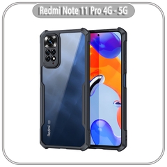 Ốp lưng cho Xiaomi Redmi Note 11 Pro 4G - 5G chống sốc trong viền nhựa dẻo XunDD