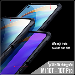 Ốp lưng cho Xiaomi Mi 10T Pro - Redmi K30S chống sốc trong viền nhựa dẻo XunDD