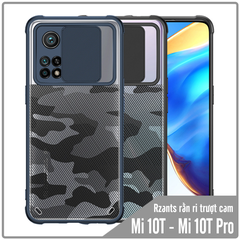 Ốp lưng cho Xiaomi Mi 10T Pro - Redmi K30S Rzants rằn ri trượt camera V2