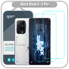 Bộ 2 miếng kính cường lực Gor trong suốt cho Xiaomi Black Shark 5 - 5 Pro