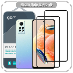 Bộ 2 cường lực GOR Full 2.5D cho Redmi Note 12 Pro 4G