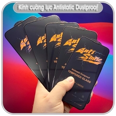 Kính cường lực các dòng máy iPhone Antistatic Dustproof - Không tĩnh điện chống bụi