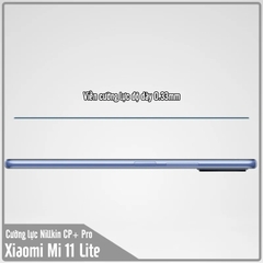 Kính cường lực Nillkin CP+ PRO cho Xiaomi Mi 11 Lite - FULL viền đen