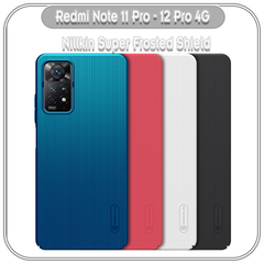 Ốp lưng cho Redmi Note 11 Pro - Note 12 Pro 4G Frosted Shield nhựa PC cứng Nillkin , Vân nhám , chống vân tay