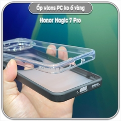 Ốp chống sốc cho Honor Magic 7 Pro, wlons lưng PC không ố vàng