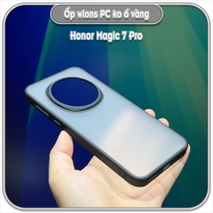 Ốp chống sốc cho Honor Magic 7 Pro, wlons lưng PC không ố vàng