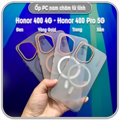 Ốp PC mỏng cho Honor 400 - 400 Pro 5G, có nam châm sạc từ tính