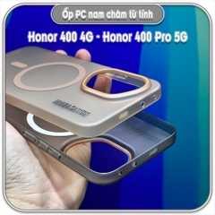 Ốp PC mỏng cho Honor 400 - 400 Pro 5G, có nam châm sạc từ tính