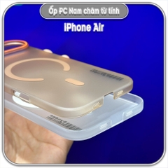 Ốp PC mỏng cho iPhone Air, có nam châm sạc từ tính