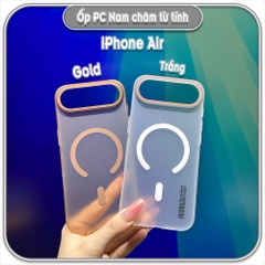 Ốp PC mỏng cho iPhone Air, có nam châm sạc từ tính