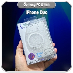 Ốp lưng PC có nam châm sạc từ tính cho iPhone Duo