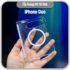 Ốp lưng PC có nam châm sạc từ tính cho iPhone Duo